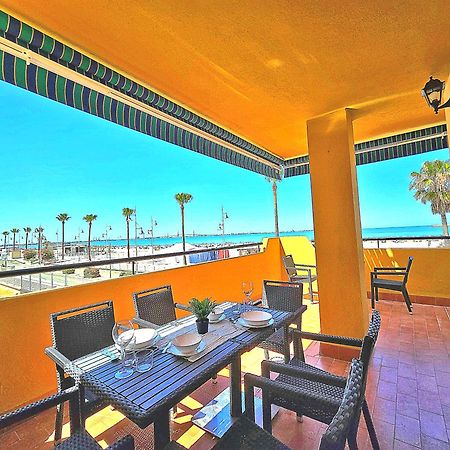 Beachfront Duplex 1ª Linea & Terraces Oceanfront El Puerto de Santa María Kültér fotó