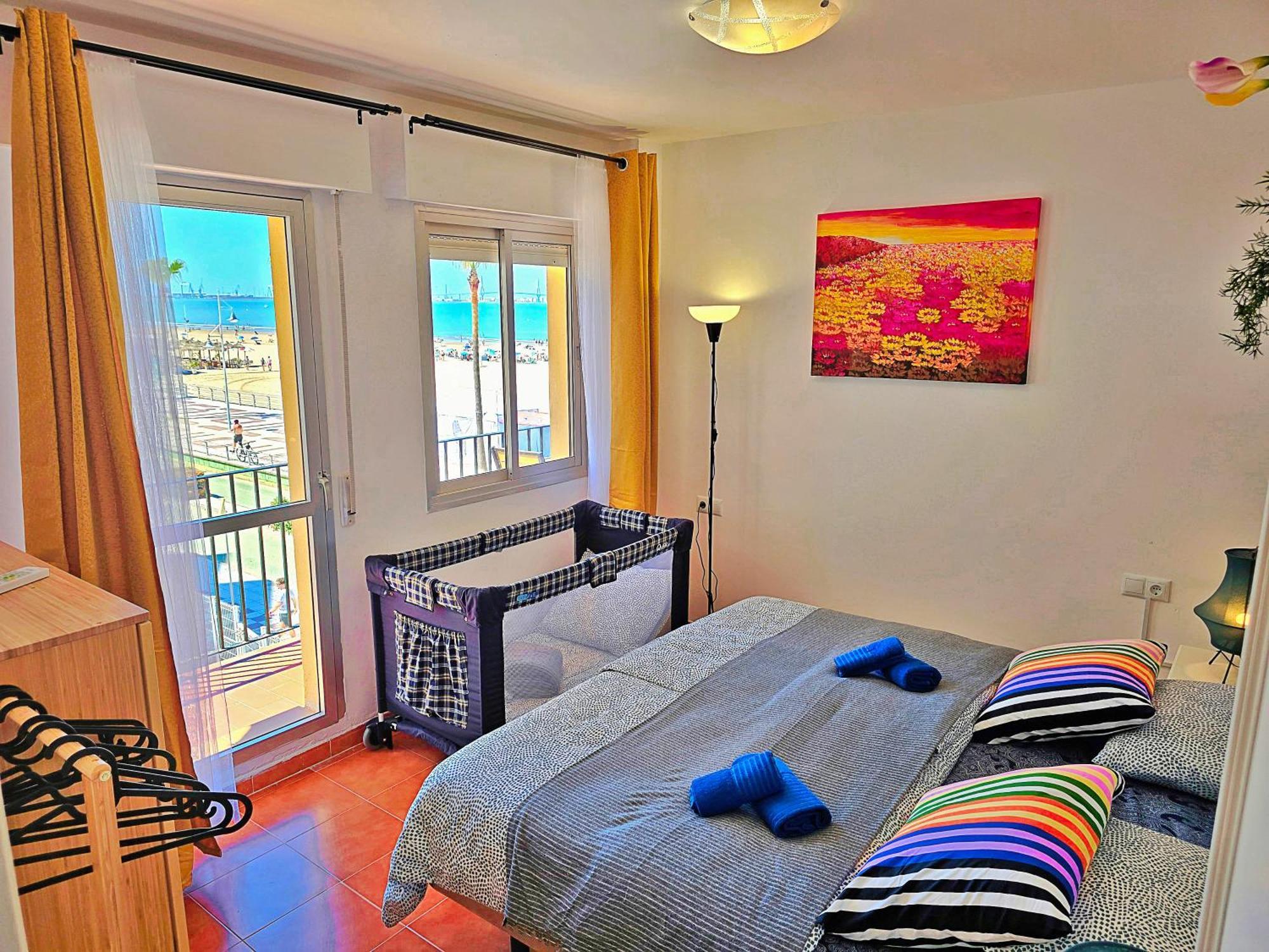 Beachfront Duplex 1ª Linea & Terraces Oceanfront El Puerto de Santa María Kültér fotó